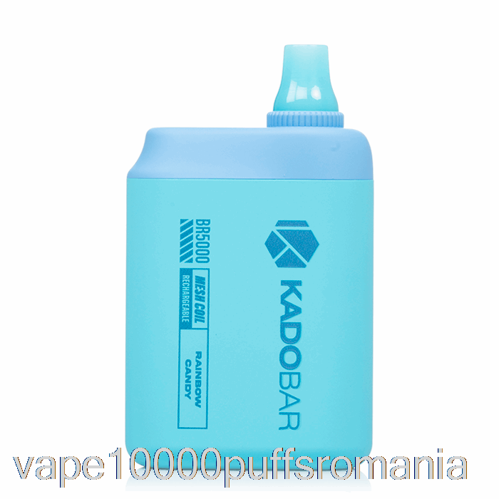 Vape Romania Kado Bar Br5000 Bomboane Curcubeu De Unica Folosinta